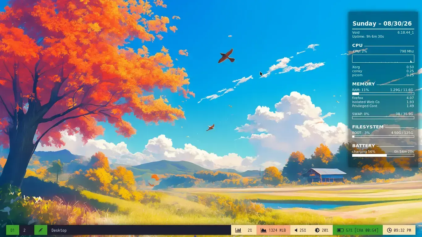 “Versão nova do nippybox no meu Inspiron”