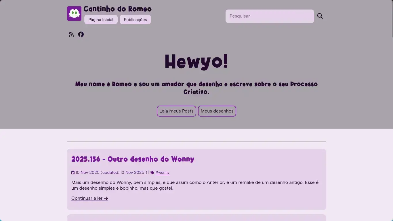 E assim ficou o Cantinho do Romeo com o tema da Toca do Rapoelho