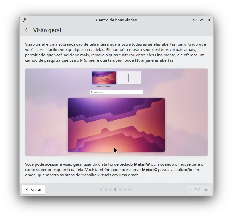 Esse é um dos recursos que mais gostei de ver no Plasma