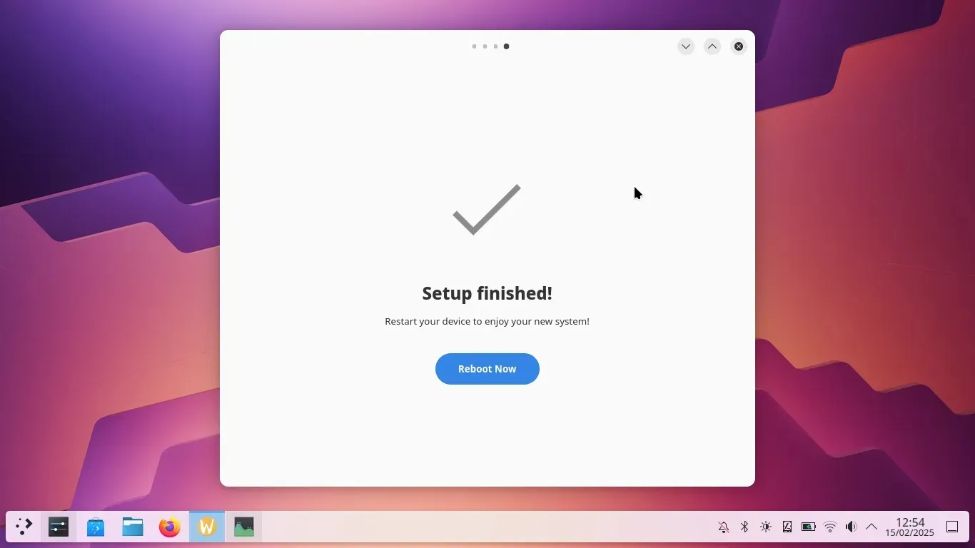 Finalizando o Assistente do Crystal Linux