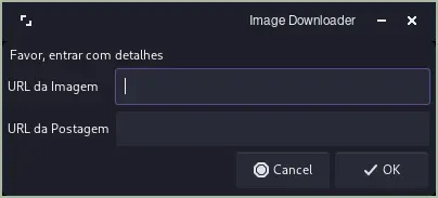 Esse é o diálogo que começa o Script