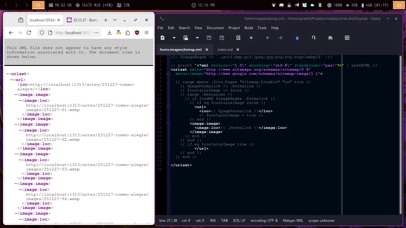 Leiaute feito por Hong Xu. Seria muito bom se a imagem do Front Matter estivesse no Sitemap