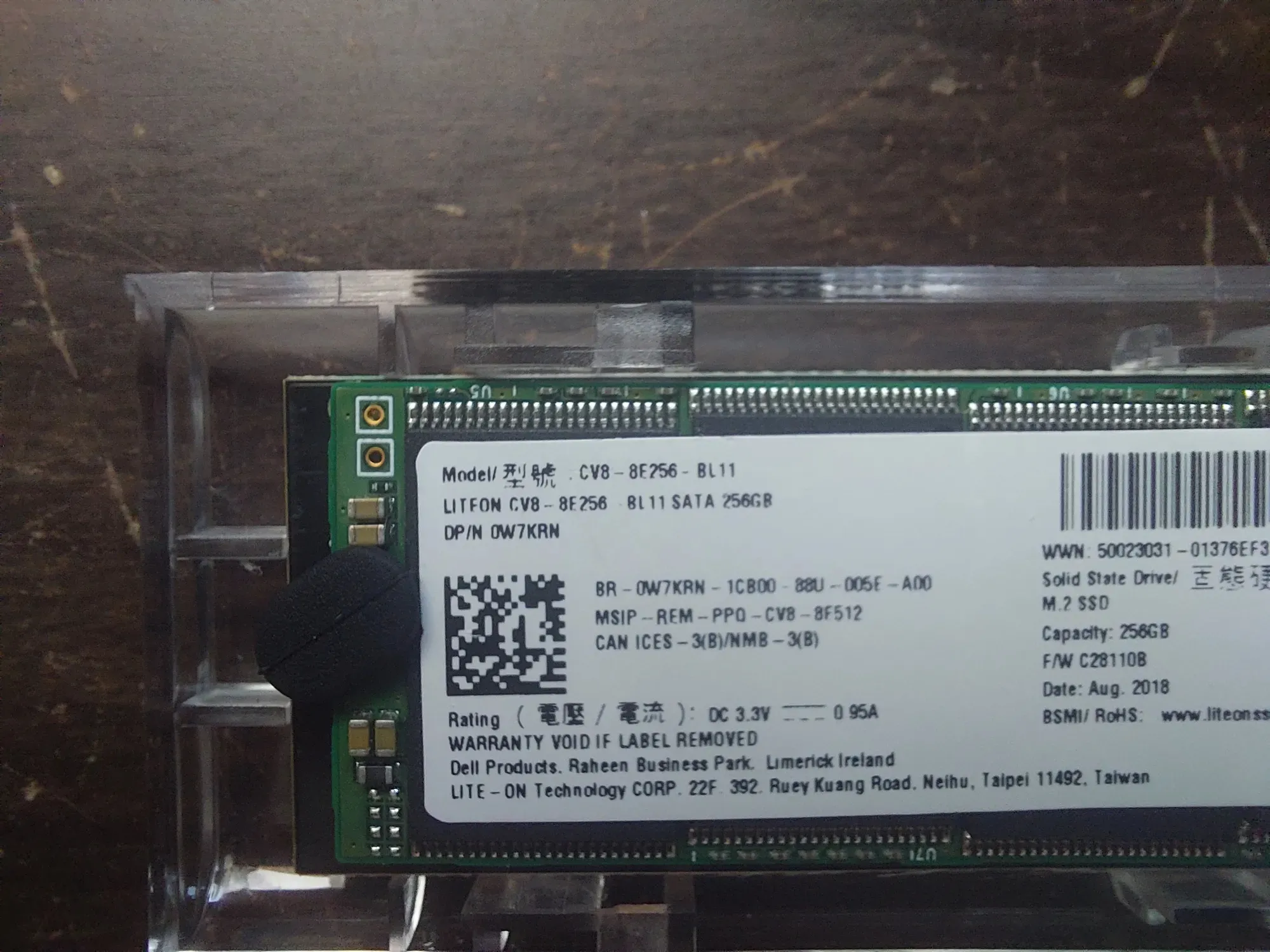 SSD Antigo dando uma de Pendrive