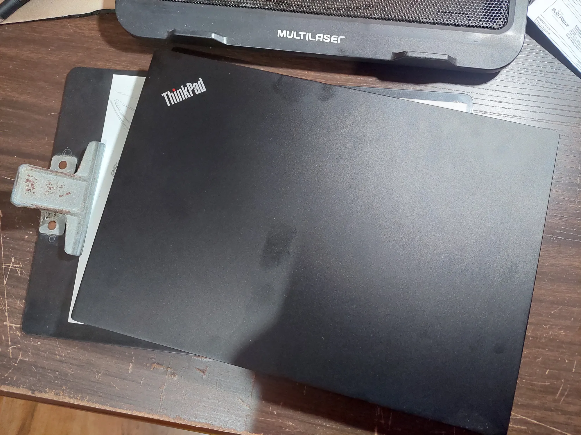 Meu Thinkpad L390. Está sem adesivos, ainda.