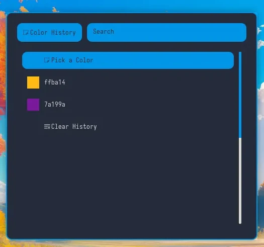 Color Picker, um simples seletor de cores, nada mais do que isso