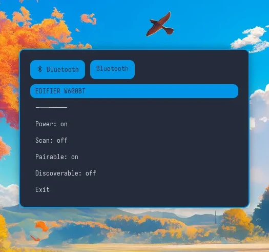 Apenas um Applet para Conectar dispositivos Bluetooth