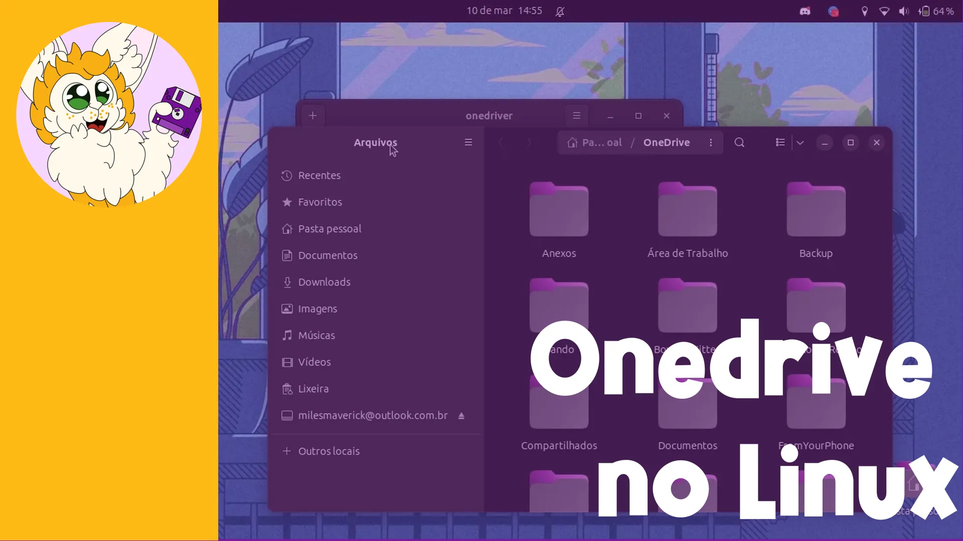 Acessando o OneDrive com o Onedriver no Linux | toca do rapoelho