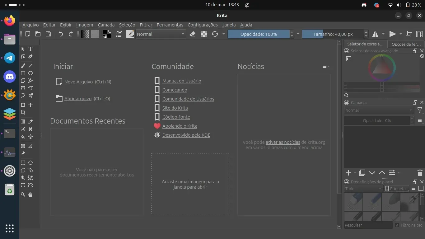 Krita, o programa que substituiu o PaintTool SAI